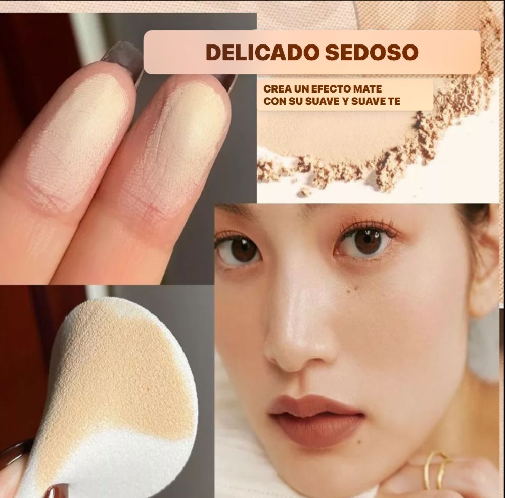 Hyaluriskin⭐️⭐️⭐️⭐️⭐️POLVO COMPACTO CON ACIDO Y HIALURONICO