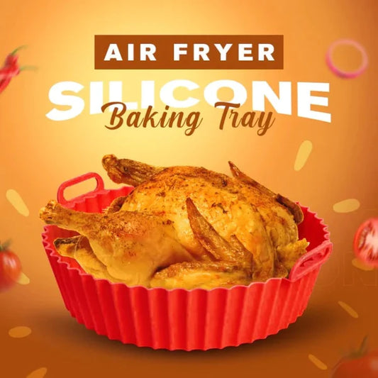🤩Baking Tray Air Fryer🔥Bandeja de silicona para hornear Air Fryer