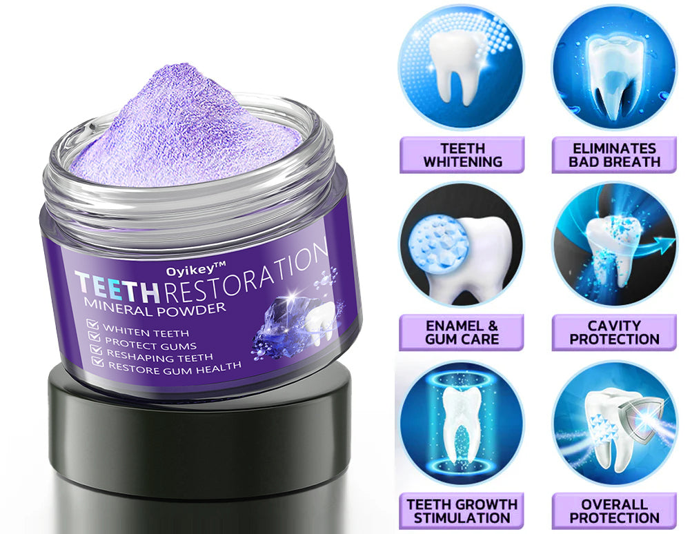 PAGA 1 Y LLEGA 2🤩ONYIKEY™⭐⭐⭐TEETHRESTORATION MINERAL POWDER👩‍⚕️