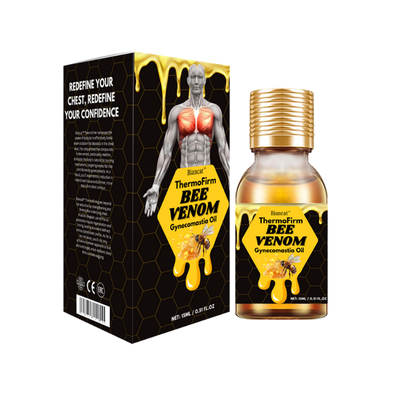 Biancat™ ThermoFirm Bee Venom Gynecomastia Oil🔥ACEITE TERMO REAFIRMANTE