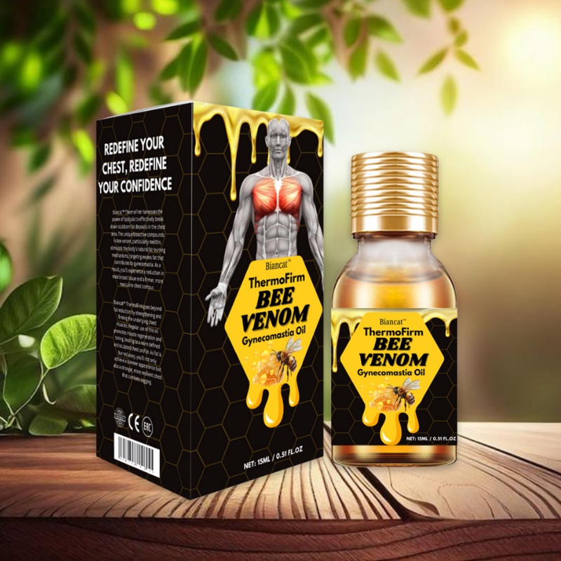 Biancat™ ThermoFirm Bee Venom Gynecomastia Oil🔥ACEITE TERMO REAFIRMANTE