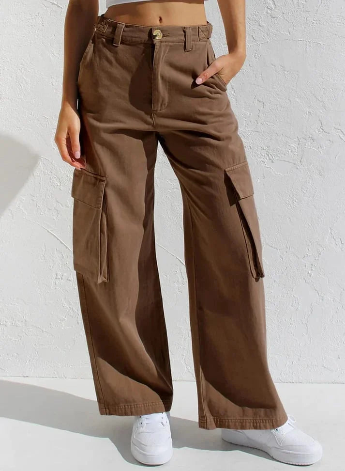 SLEEK CARGO™⭐⭐⭐⭐⭐PANTALON CARGO AJUSTABLE WOMEN💃