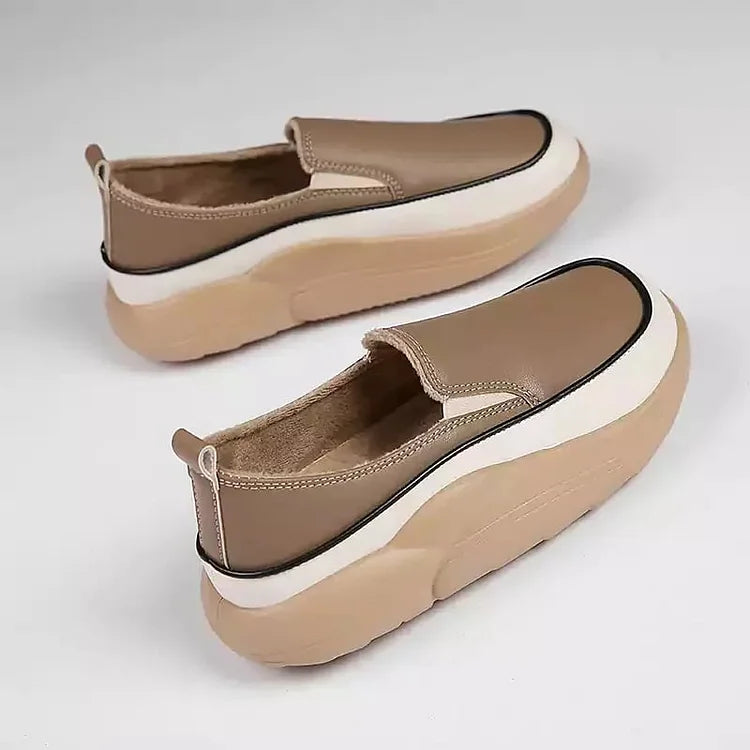 MOCASINES PLUMA🥰ORTHOPEDICT💃plataforma alta de moda⭐⭐⭐⭐⭐