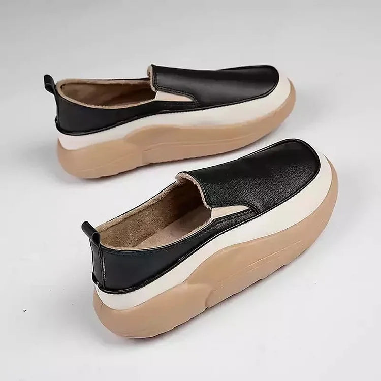 MOCASINES PLUMA🥰ORTHOPEDICT💃plataforma alta de moda⭐⭐⭐⭐⭐