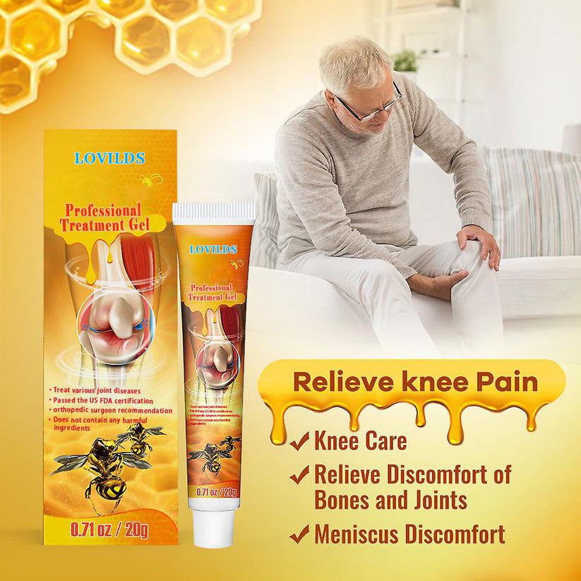 RELIVE KNEE PAIN™🐝GEL DE TRATAMIENTO PROFESIONAL⭐⭐⭐⭐⭐VENENO DE ABEJA