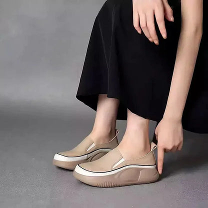 MOCASINES PLUMA🥰ORTHOPEDICT💃plataforma alta de moda⭐⭐⭐⭐⭐