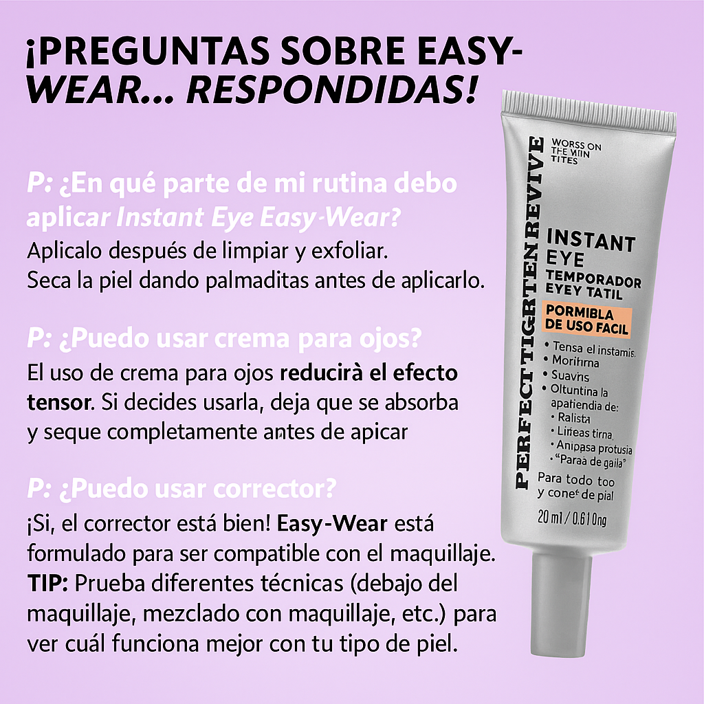 🌸 Instant Eye Tightener ⭐⭐⭐⭐⭐ máxima elevación y suavidad✨