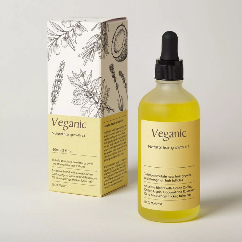 VEGANIC ⭐⭐⭐⭐⭐ACEITE NATURAL PARA EL CRECIMIENTO DEL CABELLO