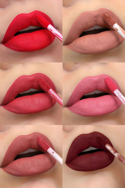 💄WATERPROOF GlamourLíquido💓💓ESTUCHE X 6 TONOS