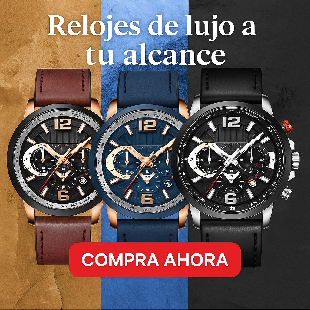 RELOJ IRONL LEGACY ⭐⭐⭐⭐⭐Reloj pulso cuero Curren