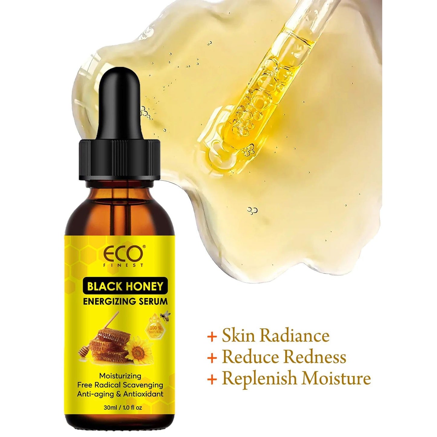 LLEVA 2X1 BLACK HONEY SERUM™ ⭐⭐⭐⭐⭐SERUM REPARADORA DE TEJIDO MUERTO CON PROPOLIO🐝🐝