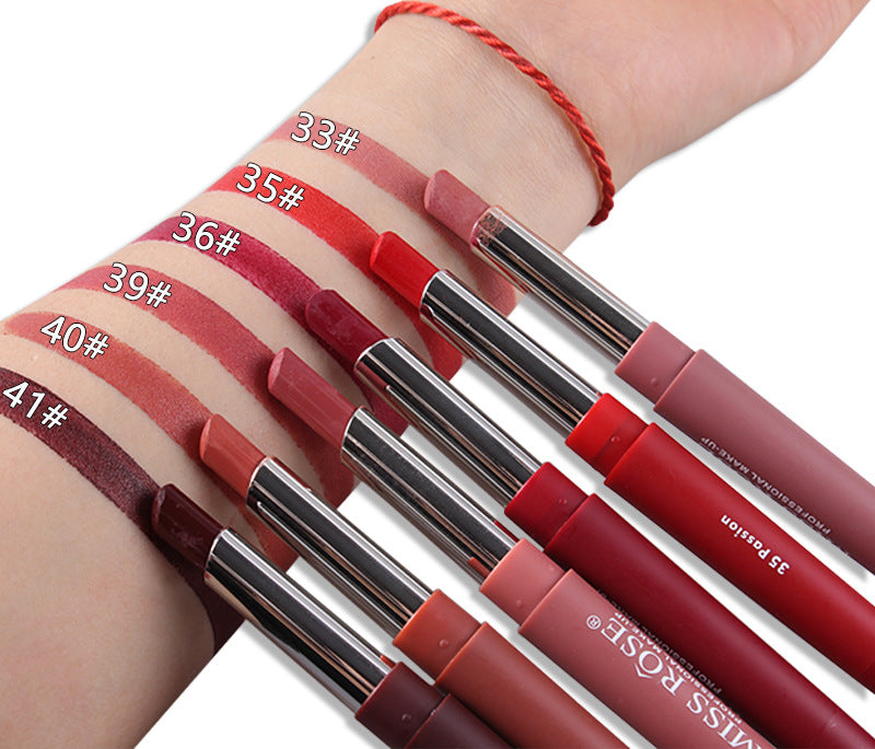 LIPSTICK  2 IN 1 BRAND MAKEUP⭐ ⭐⭐⭐⭐LAPIZ LABIAL 2 EN 1