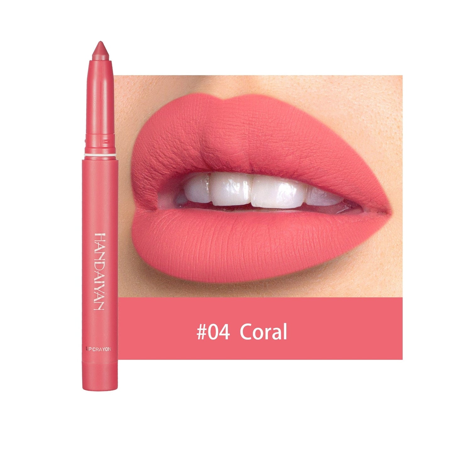 Handaiyan 6 Colors Waterproof💄SET 6 LAPIZ LABIAL HANDAIYAN💋