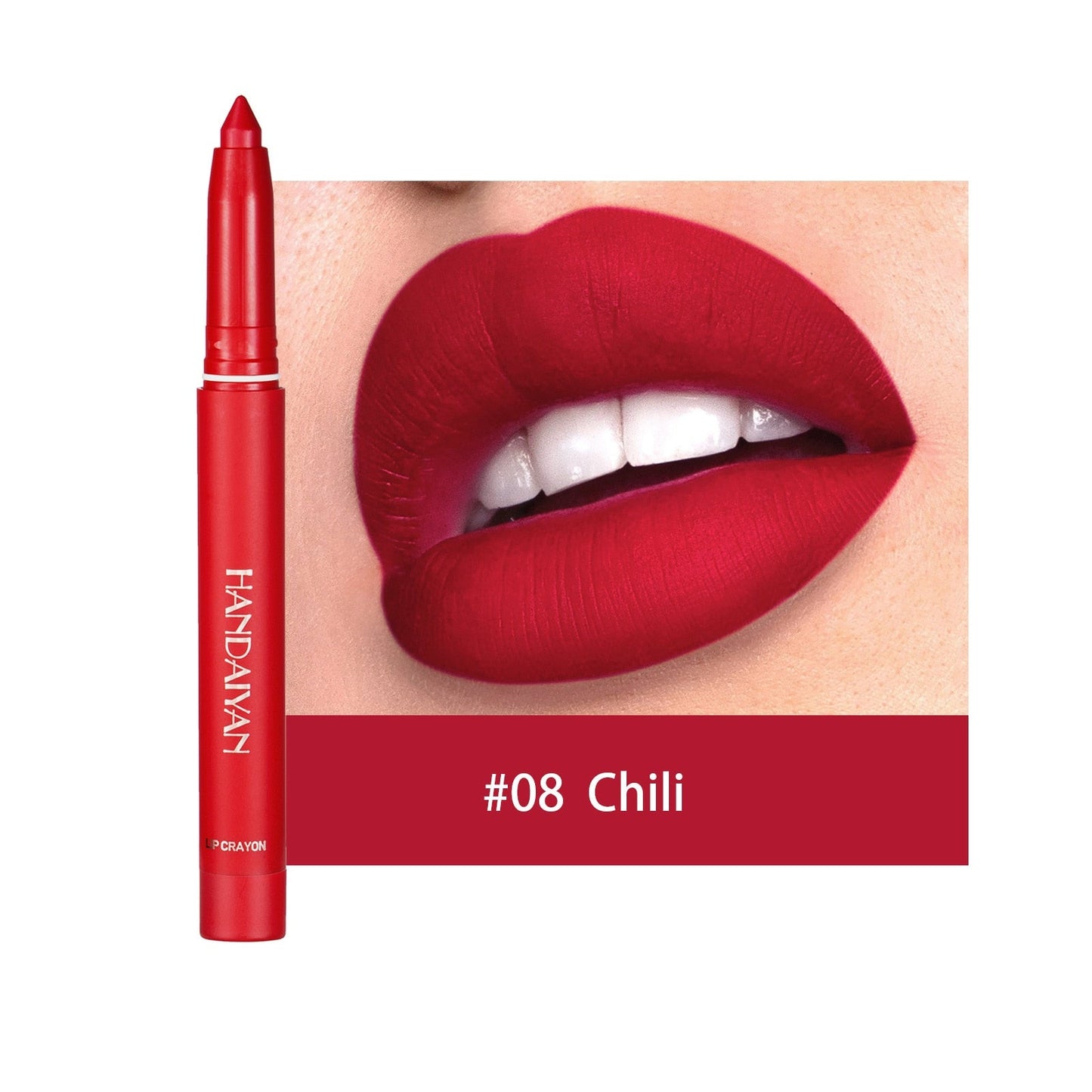 Handaiyan 6 Colors Waterproof💄SET 6 LAPIZ LABIAL HANDAIYAN💋