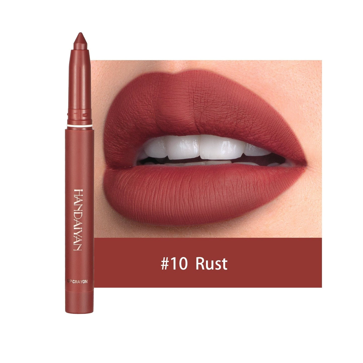 Handaiyan 6 Colors Waterproof💄SET 6 LAPIZ LABIAL HANDAIYAN💋