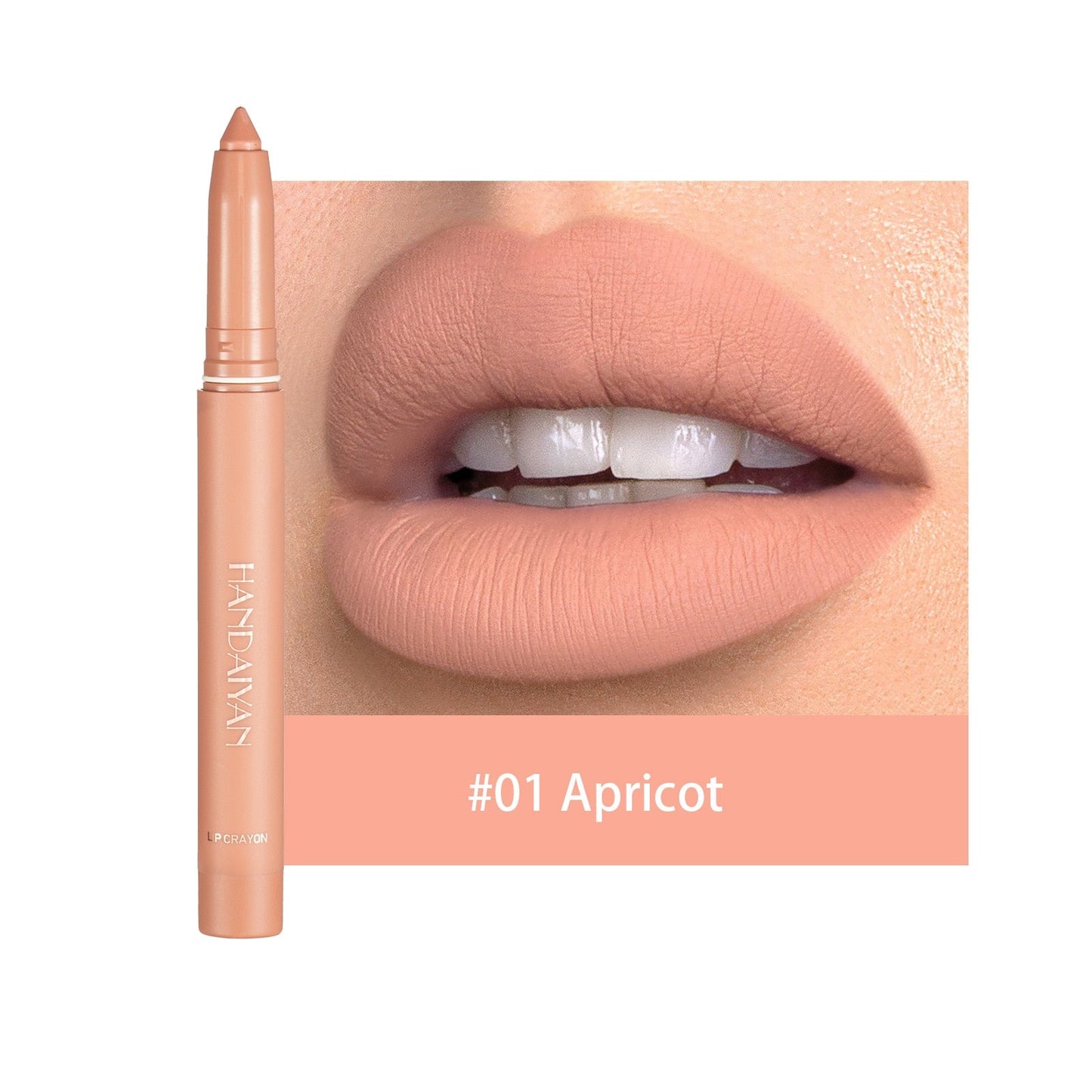 Handaiyan 6 Colors Waterproof💄SET 6 LAPIZ LABIAL HANDAIYAN💋