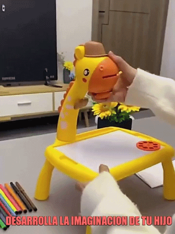 🔥PROYECTOR DE DIBUJO CON LUZ LED PARA NIÑOS® 👦🏻🌈 – impocol